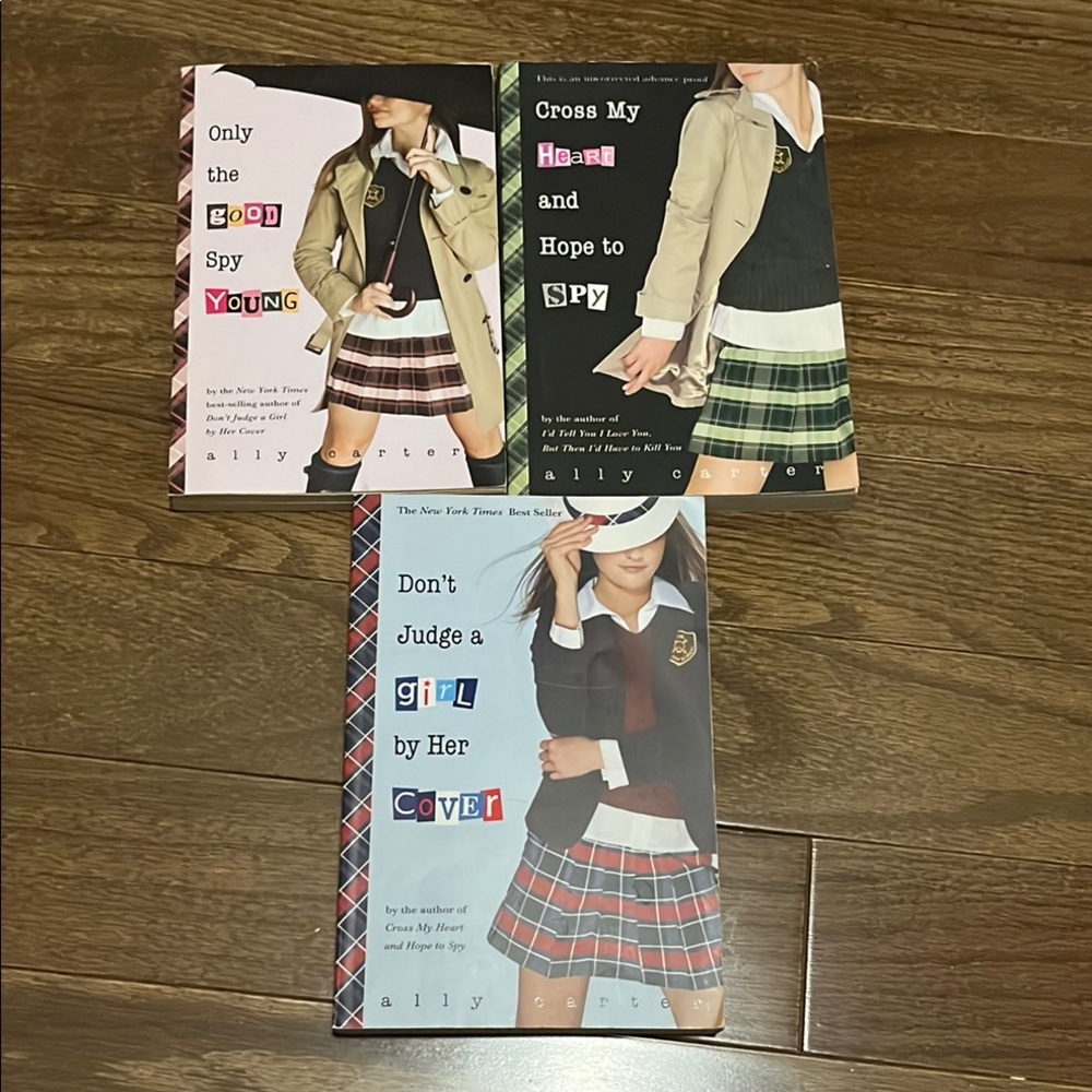 3 books by Ally Carter